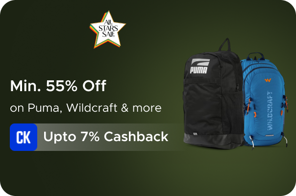 ajio: Min 50% Off on Puma, Wildcraft & more